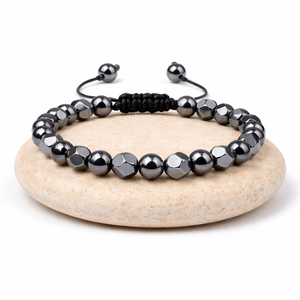 Bracelet Hématite - Protection, Vitalité, Sérénité L'Atelier d'Eva