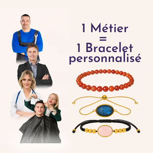 bracelet lithotherapie métier