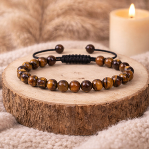 Bracelet Œil de Tigre - Confiance, Force, Protection L' Atelier d'Eva