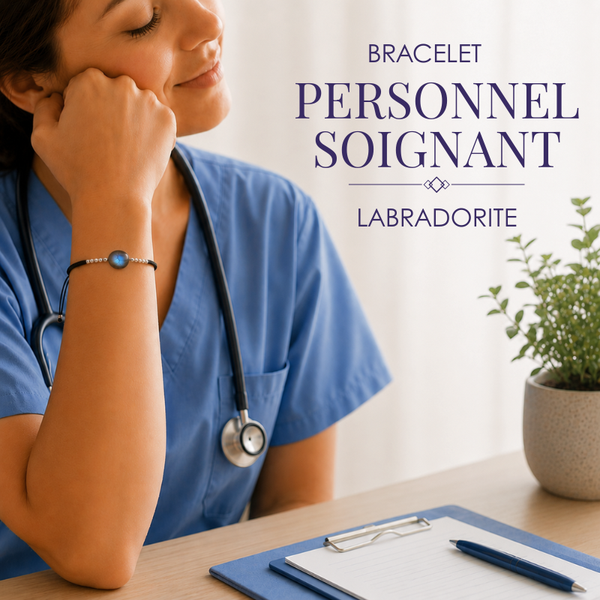Bracelet Labradorite Personnel Soignant - Pierre de Protection
