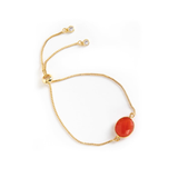 bracelet cornaline P.M.A - F.I.V - FIBROMES