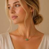 collier aventurine l'atelier d'eva
