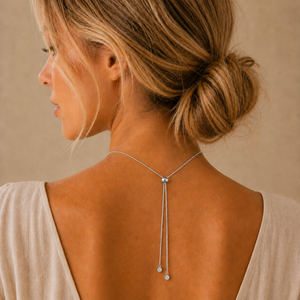 Collier Pendentif Cristal de Roche Boule - Equilibre, Energie, Amplification