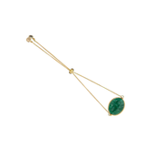 COLLIER AVENTURINE PORTE-BONHEUR CHANCE