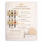 Pack Revendeuse Bracelets Pierres Naturelles - Kit Complet