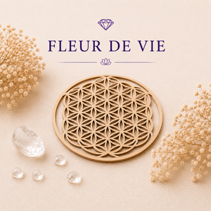 fleur de vie en bois - l'atelier d'eva