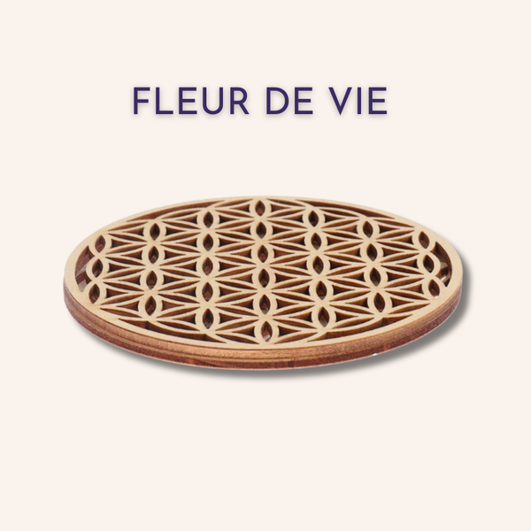 Fleur de vie en bois