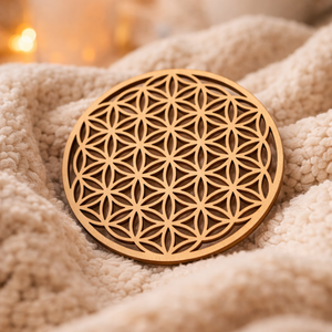 fleur de vie en bois