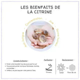 les bienfaits de la pierre citrine
