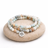Mâlâ Amazonite : APAISEMENT - CONFIANCE - COMMUNICATION L'Atelier d'Eva