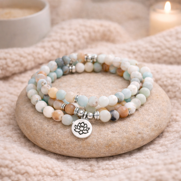 Mâlâ Amazonite : Apaisement - Confiance - Communication