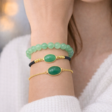 modèles de bracelets aventurine l'Atelier d'Eva