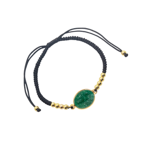 BRACELET AVENTURINE PORTE-BONHEUR CHANCE