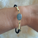 bracelet labradorite pour le personnel soignant