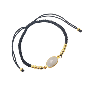 Bracelet pierre de lune pour les remontées acides