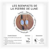 Bijoux Pierre de Lune "BONHEUR DU COUPLE"