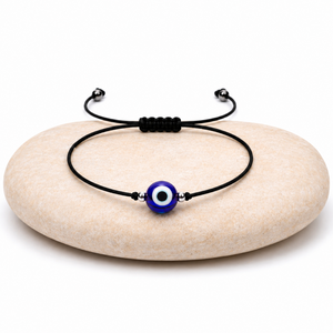 Bracelet Œil Bleu Porte-Bonheur – Protection, Chance, Énergie Positive