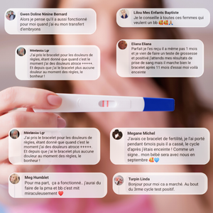 témoignages de clientes enceintes avec le bracelet fertilité pierre de lune