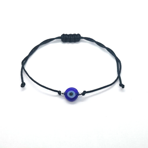 Bracelet bleu avec oeil de nazar - Perle de Nazar