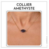 Collier pendentif Améthyste