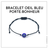 Bracelet OEIL BLEU PORTE-BONHEUR
