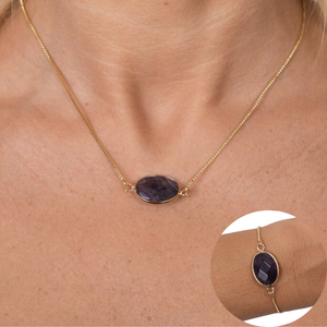 parure amethyste 