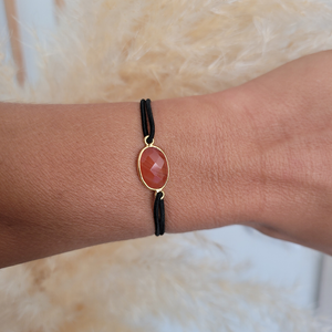 Bijoux Cornaline "SCIATIQUE"