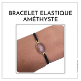 bracelet amethyste